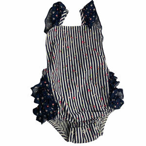 MESSY Code Baby Ruffle Romper Size S (3-6m)